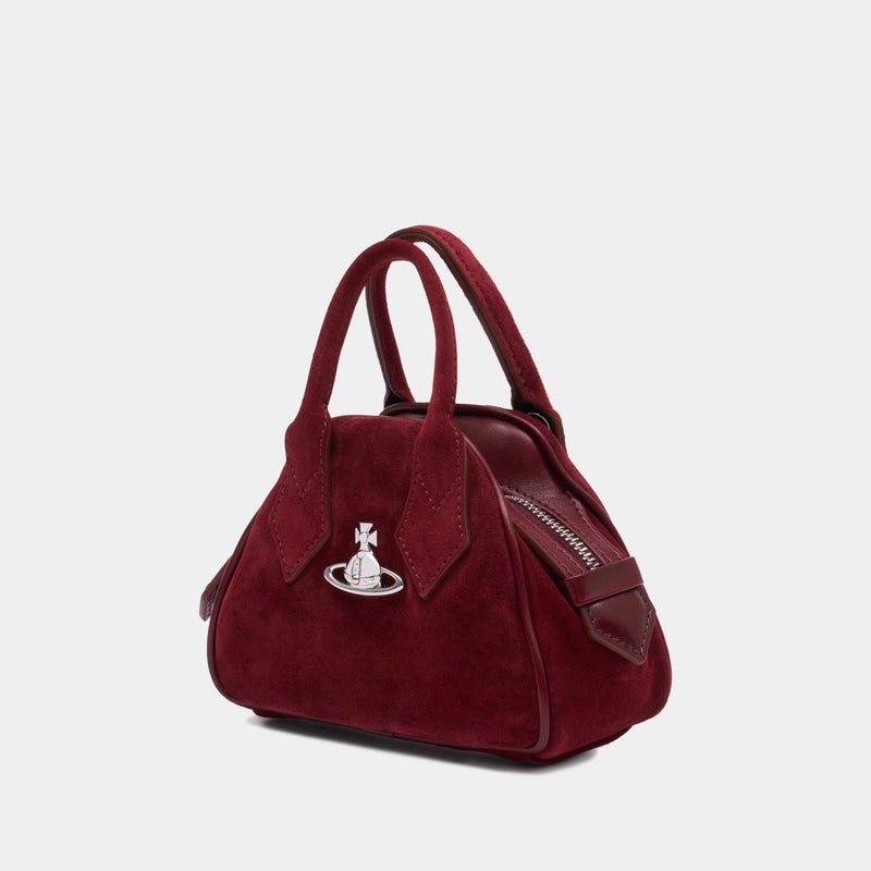 Sac À Main Mini Yasmine - Vivienne Westwood - Cuir - Bordeaux