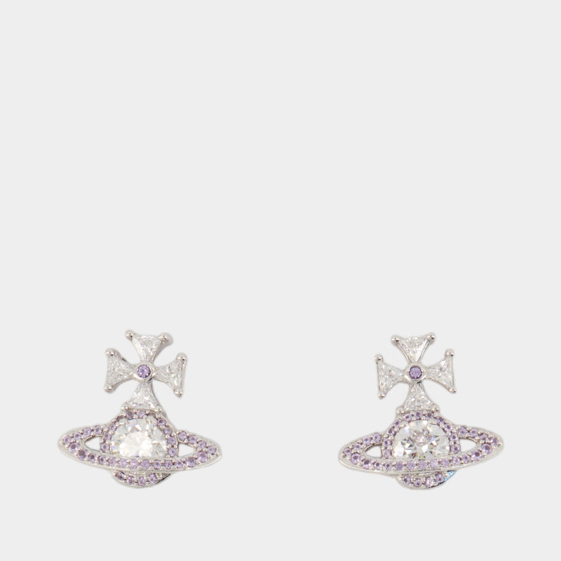 Boucles D'oreilles Mila - Vivienne Westwood - Métal - Argenté