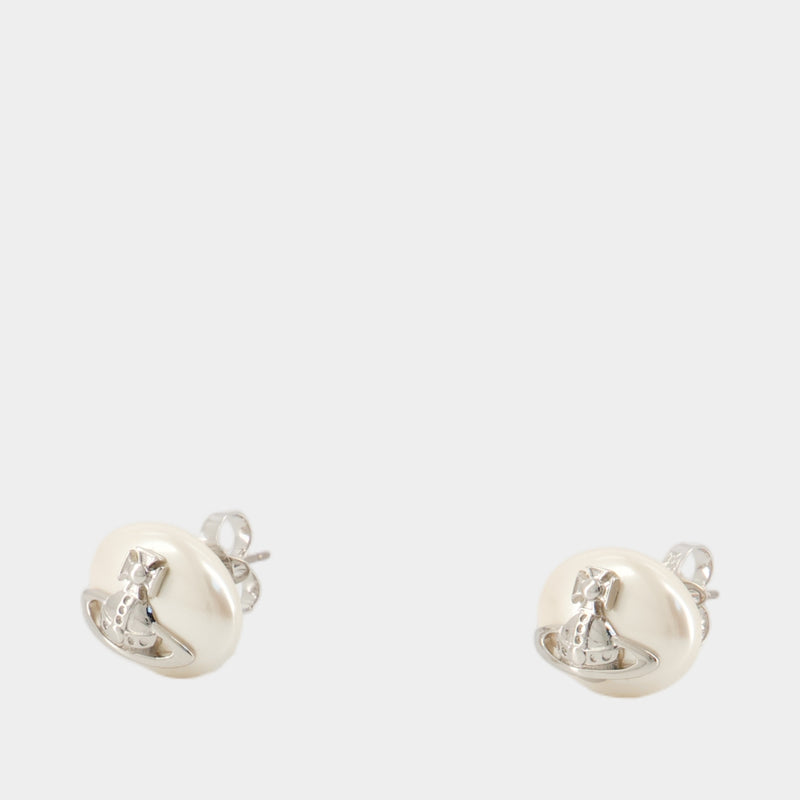 Boucles D'oreilles Lavinia - Vivienne Westwood - Métal - Argenté