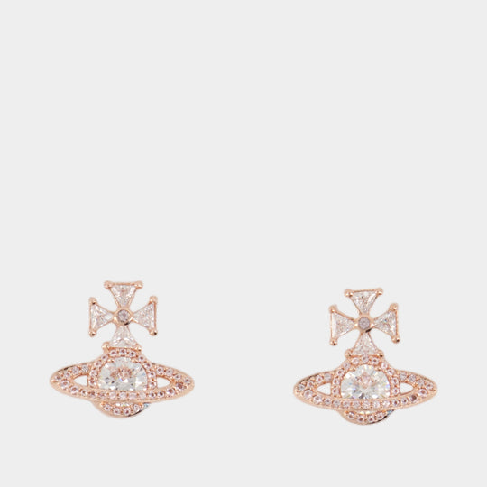 Boucles D'oreilles Mila - Vivienne Westwood - Métal - Rose