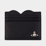 Porte-Carte Heart - Vivienne Westwood - Synthétique - Noir