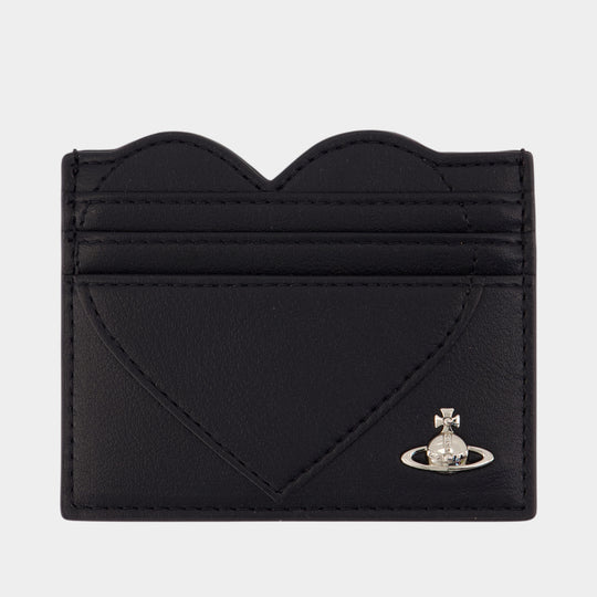 Porte-Carte Heart - Vivienne Westwood - Synthétique - Noir