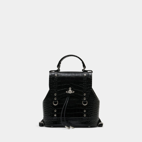 Sac À Dos Max Small - Vivienne Westwood - Cuir - Noir