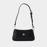 Sac Porté Épaule Tasha - Vivienne Westwood - Cuir - Noir