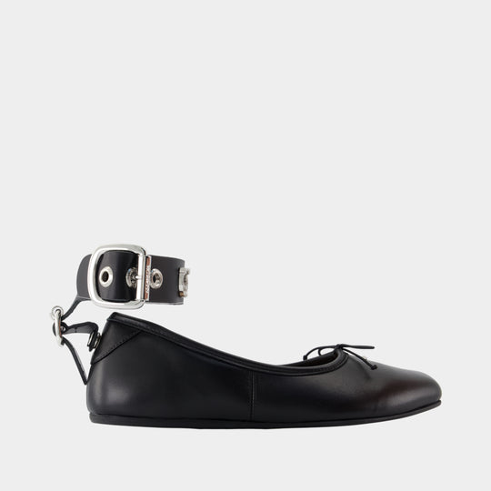 Ballerines Bardot - Vivienne Westwood - Cuir - Noir