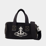 Sac À Bandoulière Paul Cylinder - Vivienne Westwood - Toile - Noir