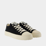Sneakers Plimsoll Low - Vivienne Westwood - Coton - Noir