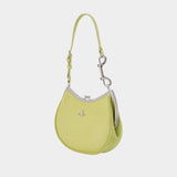 Sac À Main Charm Frame - Vivienne Westwood - Cuir - Vert