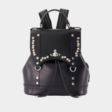 Sac À Dos Max Small - Vivienne Westwood - Cuir - Noir