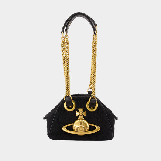 Sac À Main Archive Chain - Vivienne Westwood - Synthétique - Noir