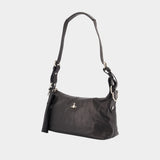 Sac Porté Épaule Emma - Vivienne Westwood - Cuir - Noir