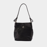 Sac Porté Épaule Lottie Small - Vivienne Westwood - Cuir - Noir