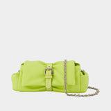 Pochette Hazel Treasure - Vivienne Westwood - Cuir - Vert