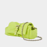 Pochette Hazel Treasure - Vivienne Westwood - Cuir - Vert
