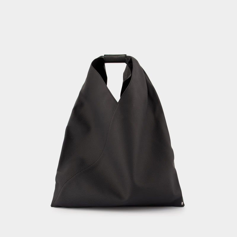 Sac Classic Japanese - MM6 Maison Margiela - Cuir - Noir