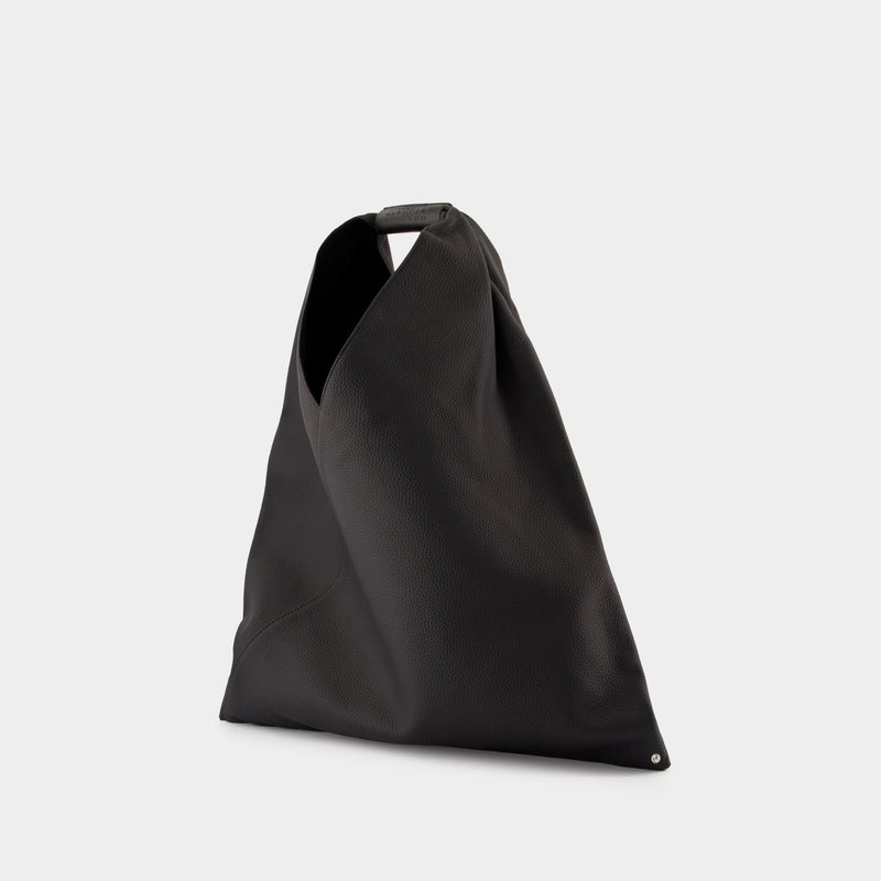 Sac Classic Japanese - MM6 Maison Margiela - Cuir - Noir