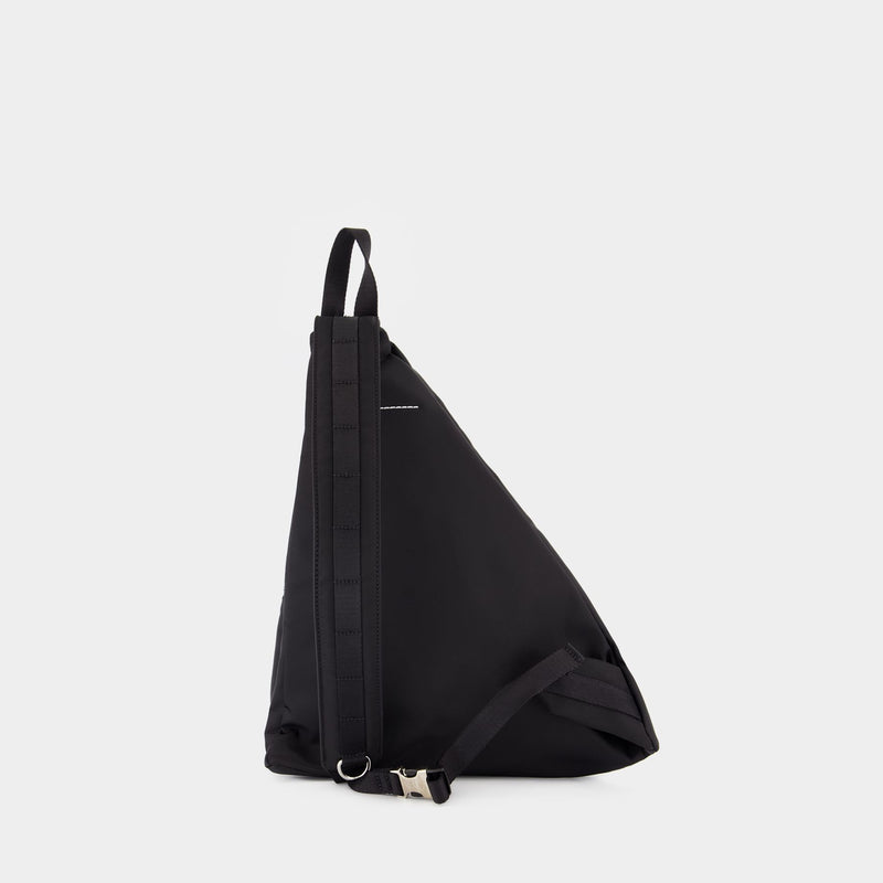 Sac À Bandoulière Japanese Sling - MM6 Maison Margiela - Nylon - Noir