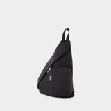 Sac À Bandoulière Japanese Sling - MM6 Maison Margiela - Nylon - Noir