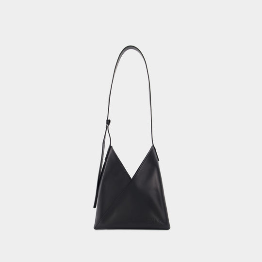 Sac Porté Épaule Japanese 6 S Soft - MM6 Maison Margiela - Cuir - Noir