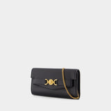 Wallet On Chain Medusa 95 - Versace - Cuir - Noir