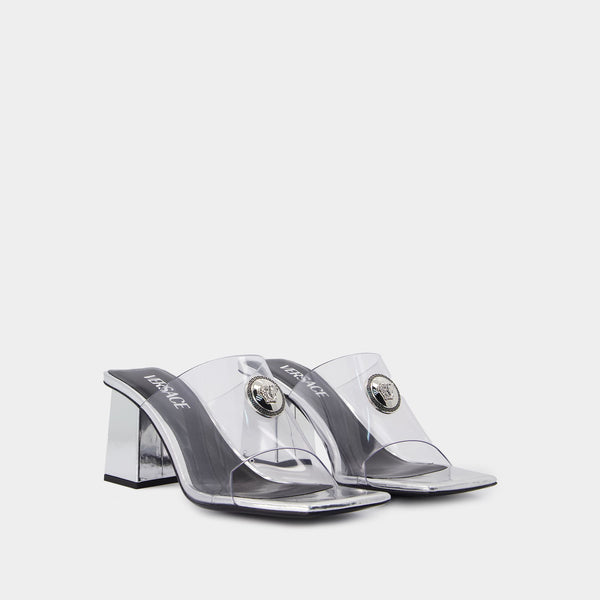Mule T.70 - Versace - Pvc - Argenté
