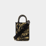 Cabas Athena - Versace - Cuir - Noir