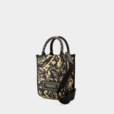 Cabas Athena - Versace - Cuir - Noir