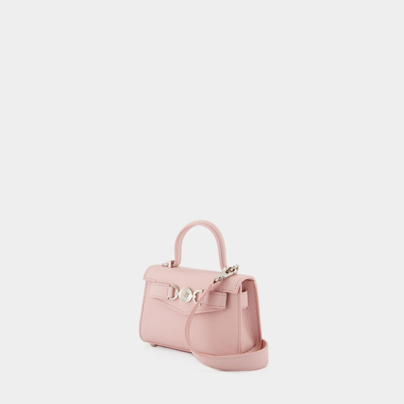 Sac À Bandoulière Mini Medusa 95 - Versace - Cuir - Rose