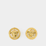 Boucles D'oreilles Medusa 95 - Versace - Métal - Doré