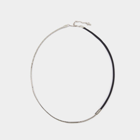 Collier - Versace - Métal - Argenté