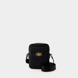 Sac À Bandoulière Medusa Biggie - Versace - Cuir - Noir