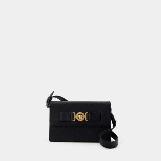 Pochette Medusa Biggie - Versace - Cuir - Noir
