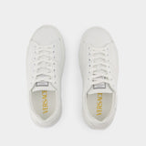 Sneakers La Greca - Versace - Coton - Blanc