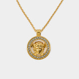 Collier Medusa 95 - Versace - Métal - Doré