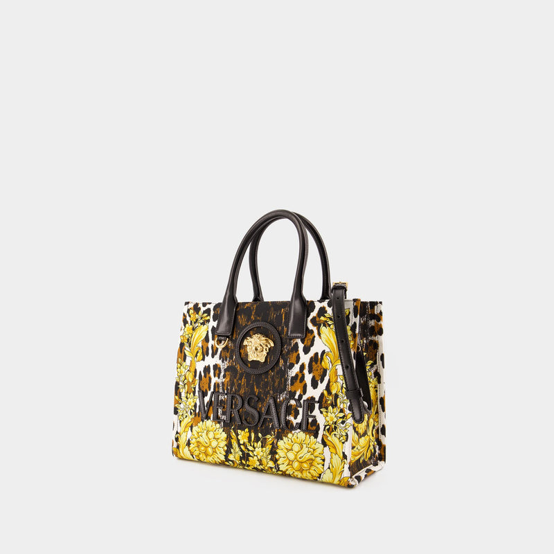 Sac À Bandoulière Medusa Totes - Versace - Cuir - Noir