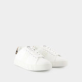 Sneakers La Greca - Versace - Tissu - Blanc