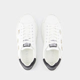 Sneakers La Greca - Versace - Tissu - Blanc