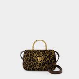 Sac À Bandoulière La Medusa - Versace - Cuir - Marron