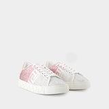 Sneakers - Versace - Cuir - Blanc