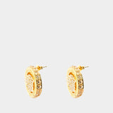 Boucles D'oreilles - Versace - Métal - Doré