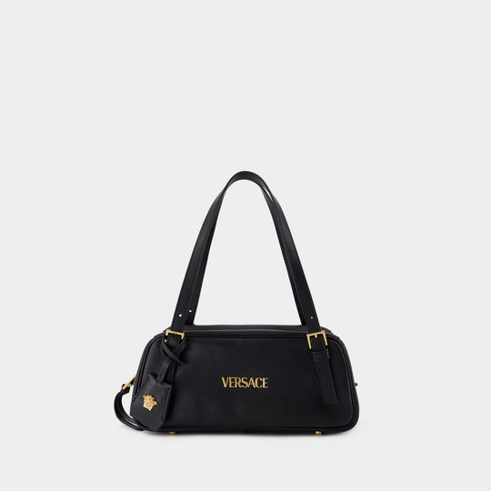 Sac Porté Épaule - Versace - Cuir - Noir
