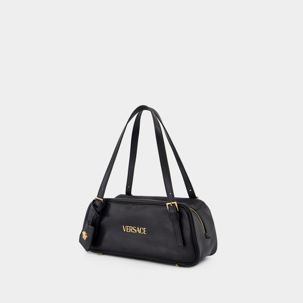 Sac Porté Épaule - Versace - Cuir - Noir