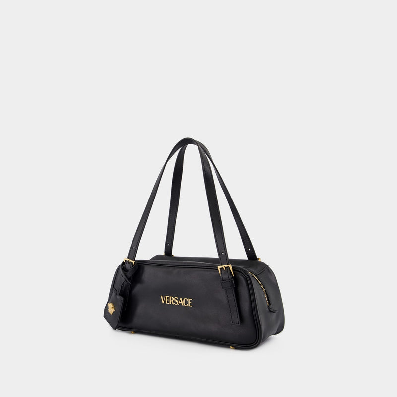 Sac Porté Épaule - Versace - Cuir - Noir
