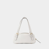 Sac Porté Épaule - Versace - Cuir - Blanc