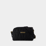 Sac Porté Épaule - Versace - Nylon - Noir