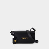 Sac À Bandoulière Mini - Versace - Cuir - Noir