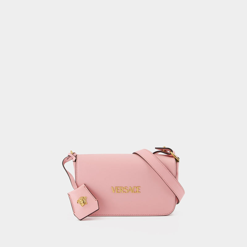 Sac À Bandoulière Mini - Versace - Cuir - Rose