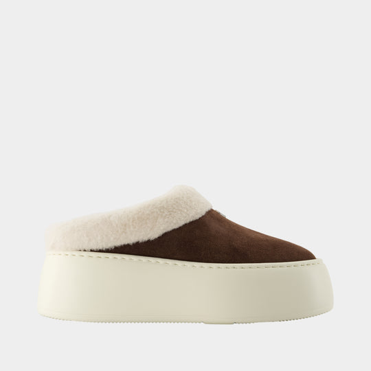 Sabot - Giuseppe Zanotti - Cuir - Marron