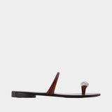 Sandales Morpheus - Giuseppe Zanotti - Cuir - Marron