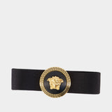 Barrettes Medusa - Versace - Soie - Noir/Doré